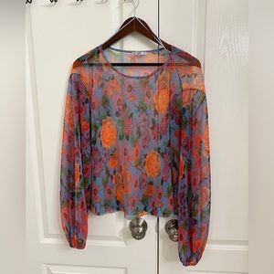 Zara Floral Top